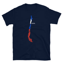 Load image into Gallery viewer, Chile Flag Map Unisex T-Shirt
