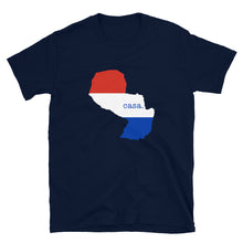 Load image into Gallery viewer, Paraguay Flag Map Unisex T-Shirt
