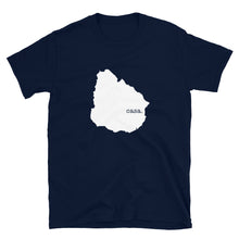 Load image into Gallery viewer, Uruguay White  Map Unisex T-Shirt
