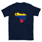 Venezuela Flag Map Unisex T-Shirt