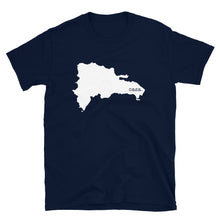 Load image into Gallery viewer, Dominican Republic White Map Unisex T-Shirt
