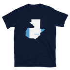 Guatemala Flag Map Unisex T-Shirt