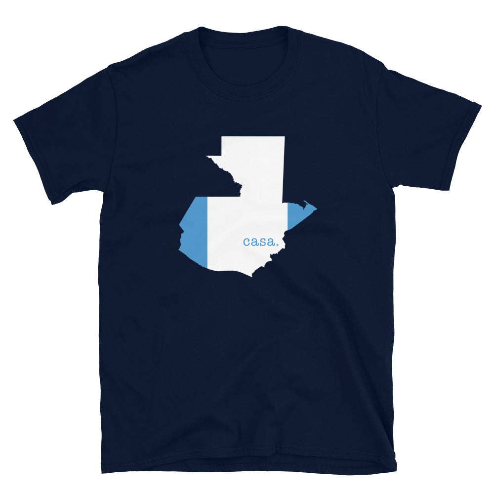 Guatemala Flag Map Unisex T-Shirt