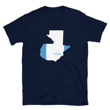 Load image into Gallery viewer, Guatemala Flag Map Unisex T-Shirt
