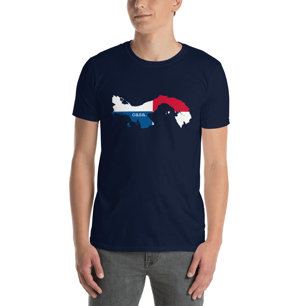Panama Flag Map Unisex T-Shirt