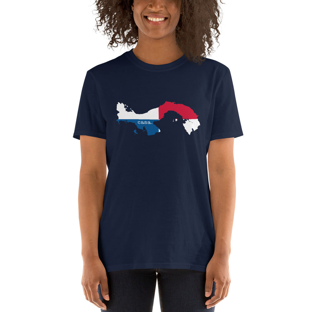 Panama Flag Map Unisex T-Shirt