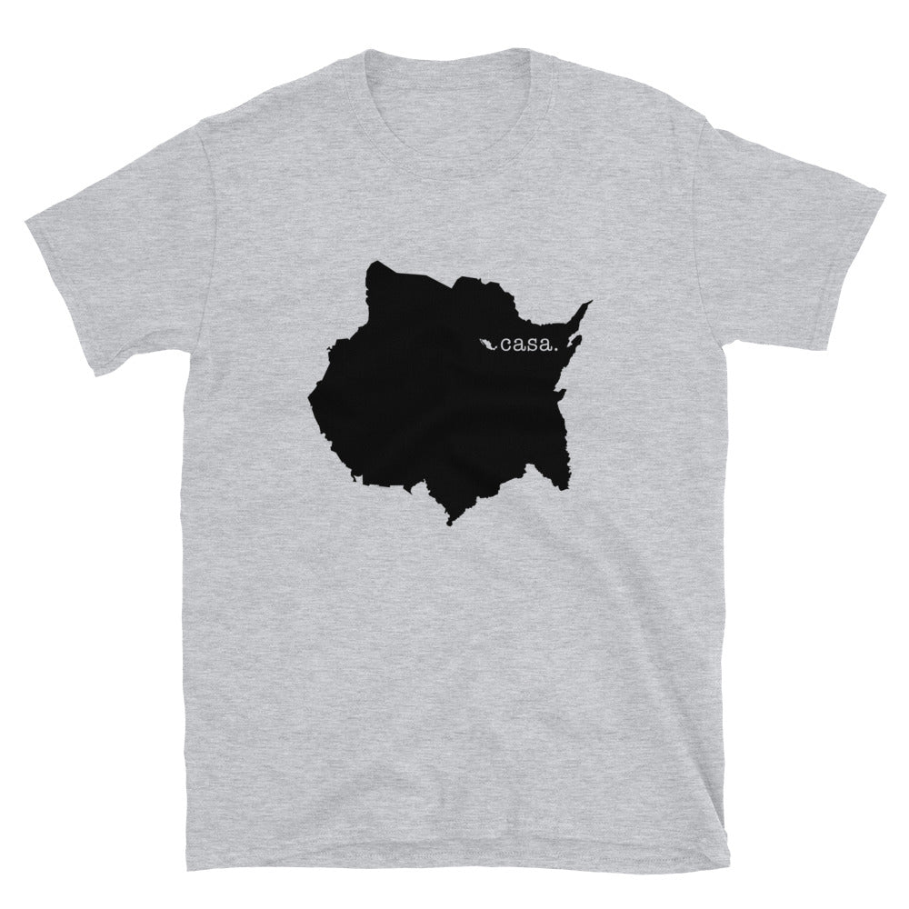 Morelos Mexico Black Map Unisex T-Shirt