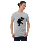 Zacatecas Mexico Black Map Unisex T-Shirt