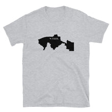 Load image into Gallery viewer, Tabasco Mexico Black Map Unisex T-Shirt
