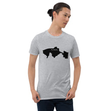 Load image into Gallery viewer, Tabasco Mexico Black Map Unisex T-Shirt
