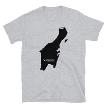 Load image into Gallery viewer, Quintana Roo Mexico Black Map Unisex T-Shirt
