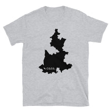 Load image into Gallery viewer, Puebla Mexico Black Map Unisex T-Shirt
