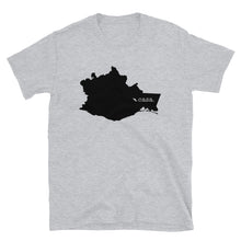 Load image into Gallery viewer, Oaxaca Mexico Black Map Unisex T-Shirt
