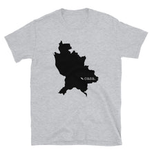 Load image into Gallery viewer, Nayarit Mexico Black Map Unisex T-Shirt
