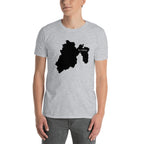 Mexico State Mexico Black Map Unisex T-Shirt