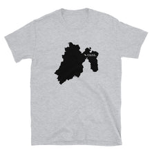 Load image into Gallery viewer, Mexico State Mexico Black Map Unisex T-Shirt
