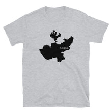 Load image into Gallery viewer, Jalisco Mexico Black Map Unisex T-Shirt
