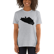 Load image into Gallery viewer, Guerrero Mexico Black Map Unisex T-Shirt
