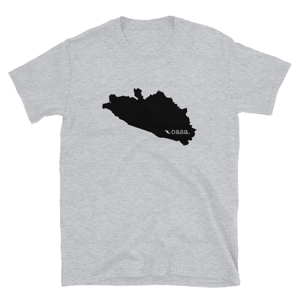 Guerrero Mexico Black Map Unisex T-Shirt