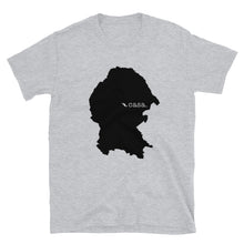 Load image into Gallery viewer, Coahuila Mexico Black Map Unisex T-Shirt
