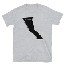 Load image into Gallery viewer, Baja California Mexico Black Map Unisex T-Shirt
