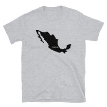 Load image into Gallery viewer, Mexico Country Black Map Unisex T-Shirt
