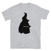 Load image into Gallery viewer, Tocantins Brazil Black Map Unisex T-Shirt
