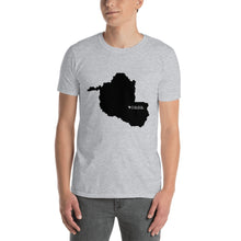 Load image into Gallery viewer, Rondonia Brazil Black Map Unisex T-Shirt
