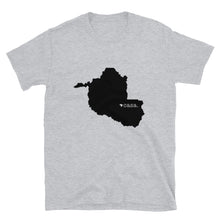 Load image into Gallery viewer, Rondonia Brazil Black Map Unisex T-Shirt
