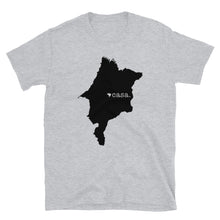 Load image into Gallery viewer, Maranhao Brazil Black Map Unisex T-Shirt
