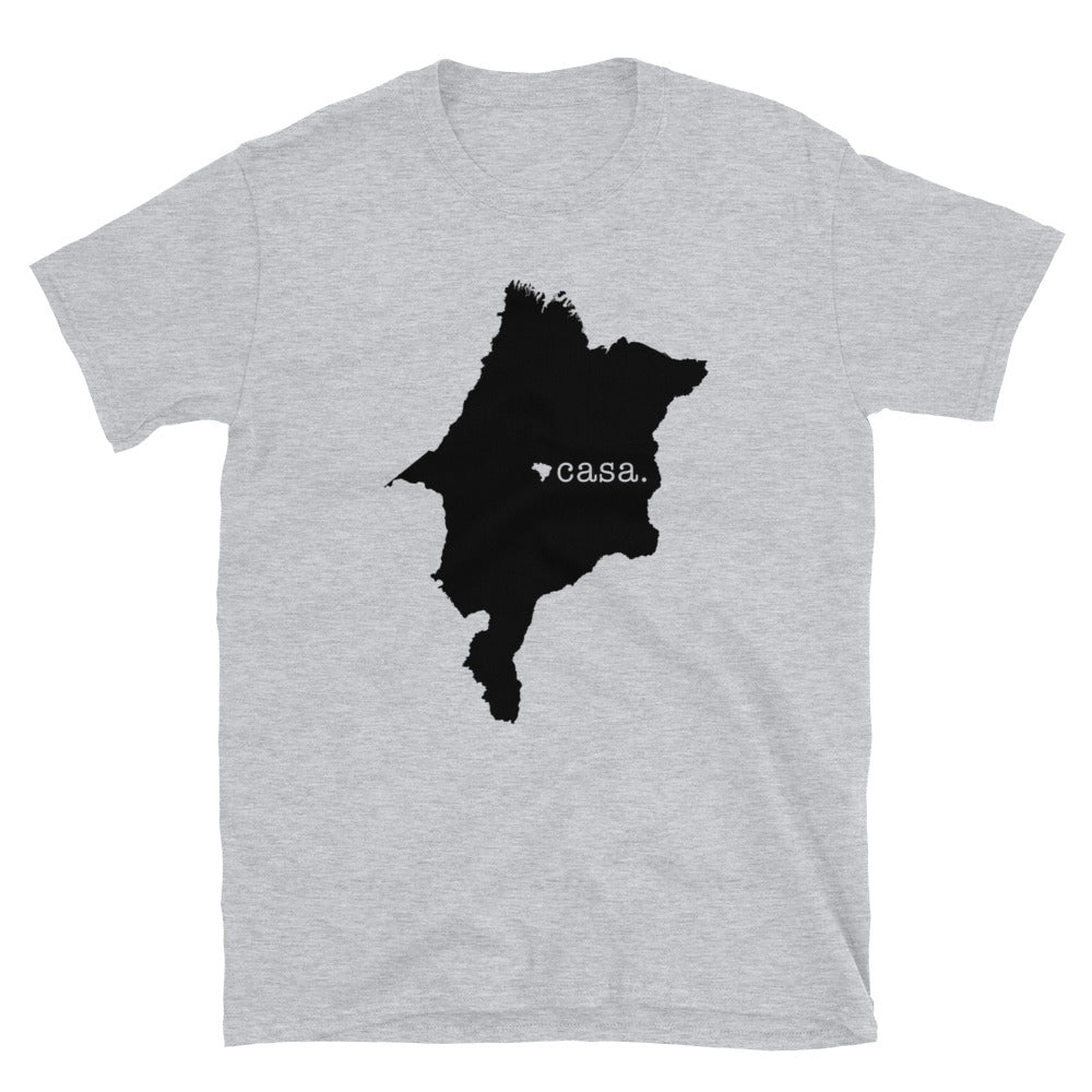 Maranhao Brazil Black Map Unisex T-Shirt