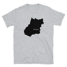 Load image into Gallery viewer, Goias Brazil Black Map Unisex T-Shirt
