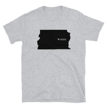 Load image into Gallery viewer, Distrito Federal Brazil Black Map Unisex T-Shirt
