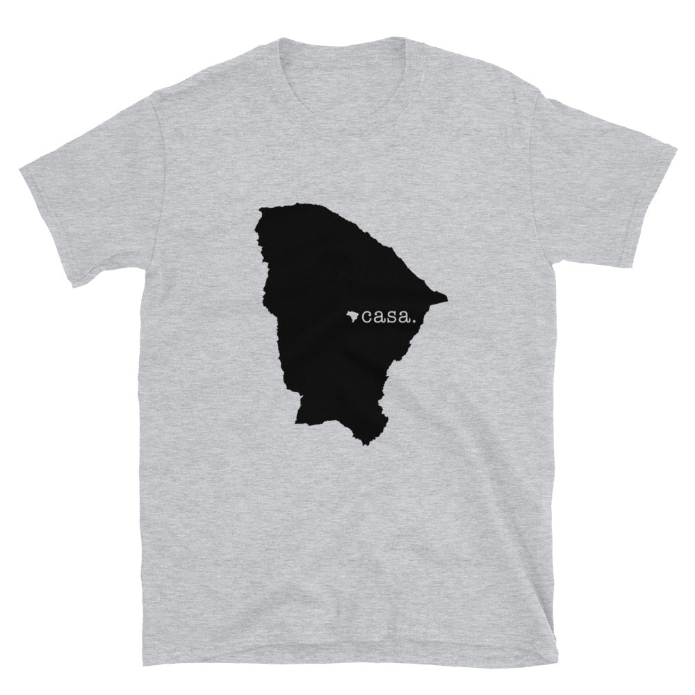 Ceará Brazil Black Map Unisex T-Shirt