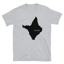 Load image into Gallery viewer, Amapa Brazil Black Map Unisex T-Shirt
