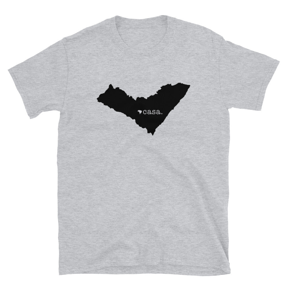 Alagoas Brazil Black Map Unisex T-Shirt