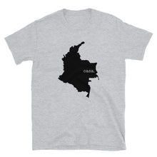 Load image into Gallery viewer, Colombia Black Map Unisex T-Shirt
