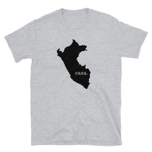 Load image into Gallery viewer, Peru Black Map Unisex T-Shirt
