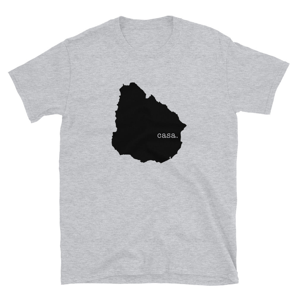 Paraguay Black Map Unisex T-Shirt