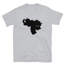 Load image into Gallery viewer, Venezuela Black Map Unisex T-Shirt
