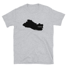 Load image into Gallery viewer, El Salvador Black Map Unisex T-Shirt
