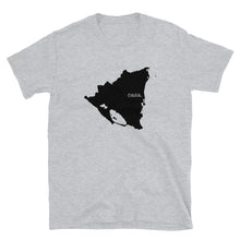 Load image into Gallery viewer, Nicaragua Black Map Unisex T-Shirt
