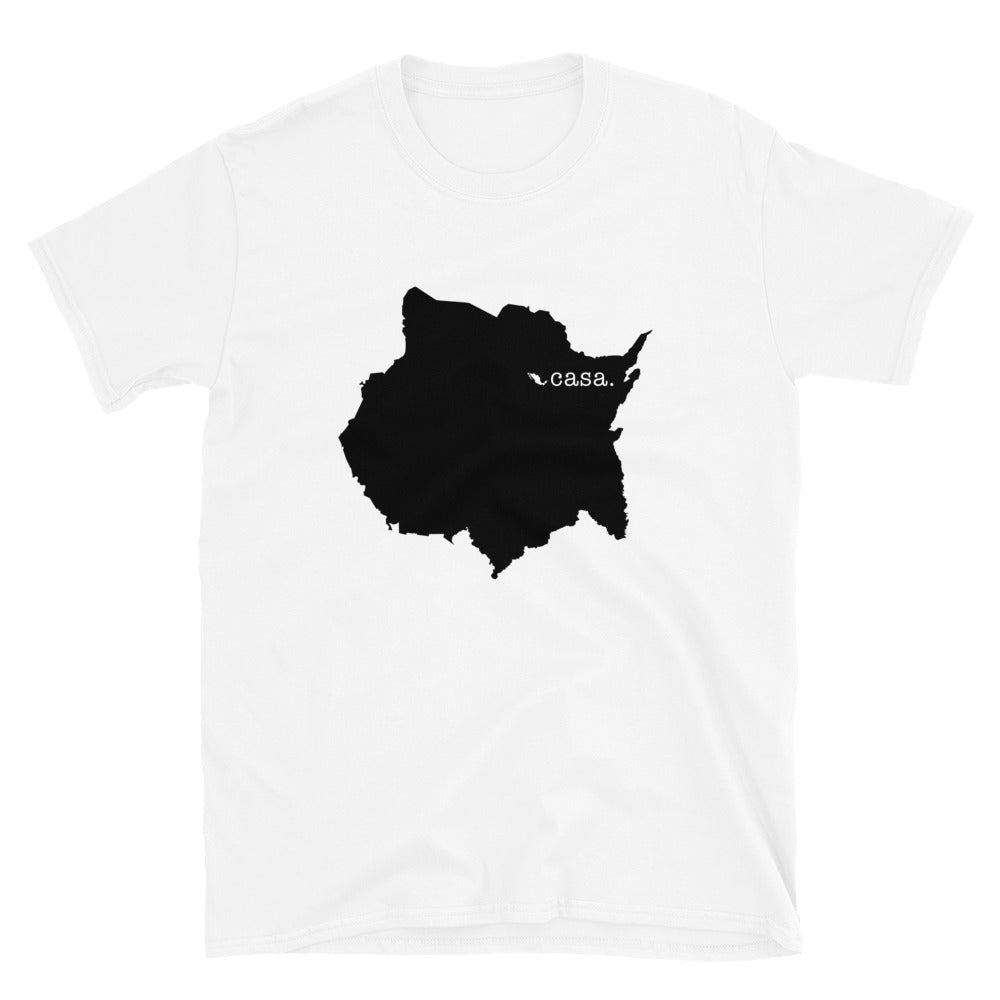 Morelos Mexico Black Map Unisex T-Shirt