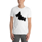 San Luis Potosi Mexico Black Map Unisex T-Shirt