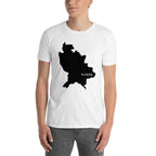 Nayarit Mexico Black Map Unisex T-Shirt