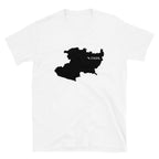 Michoacan Mexico Black Map Unisex T-Shirt
