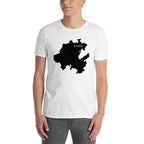 Hidalgo Mexico Black Map Unisex T-Shirt