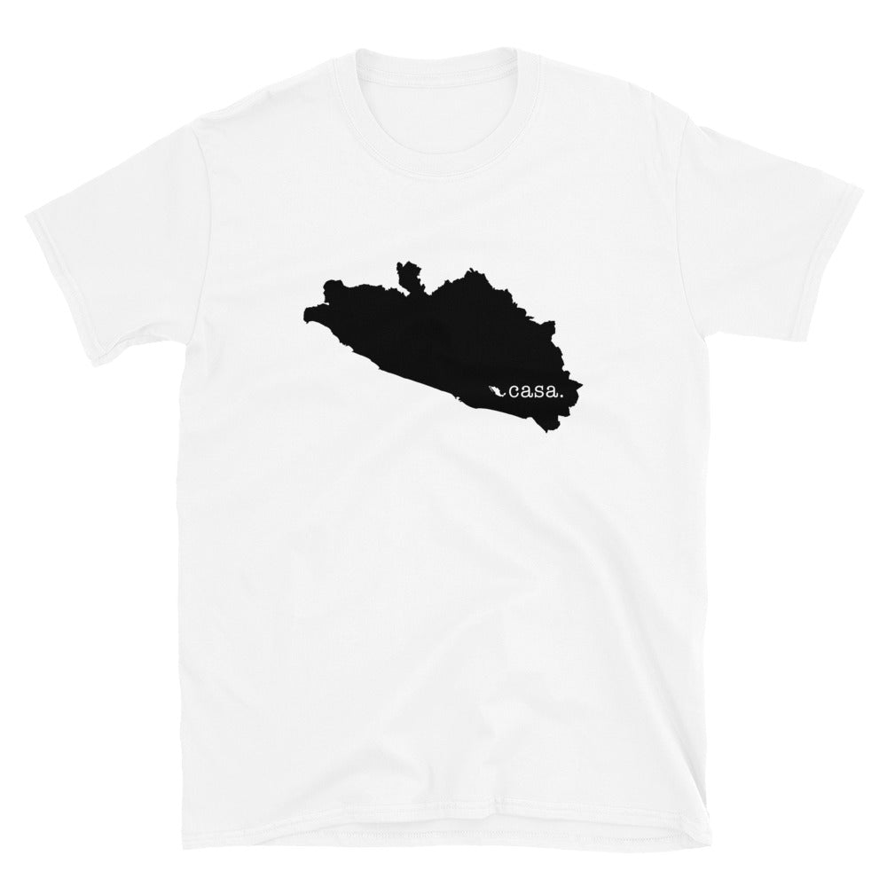 Guerrero Mexico Black Map Unisex T-Shirt