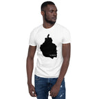 Distrito Federal Mexico Black Map Unisex T-Shirt