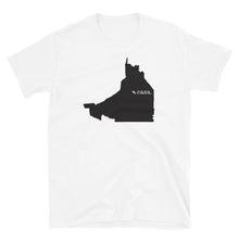 Load image into Gallery viewer, Campeche Mexico Black Map Unisex T-Shirt
